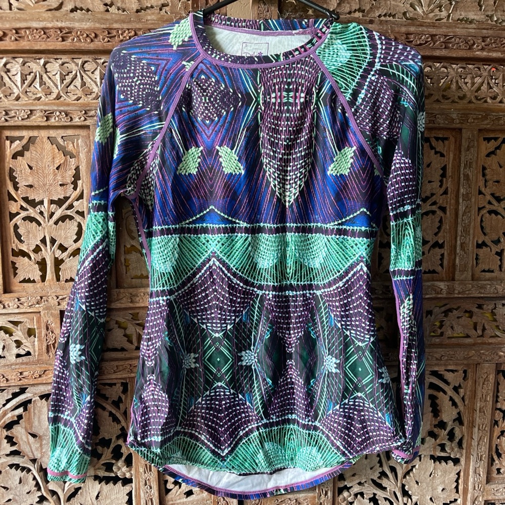 Dakine Multicolor Geometric Swim Coverup